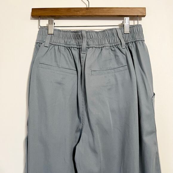 Madewell Neale Straight-Leg Drapeweave in Overcast | 0 - Picture 8 of 10